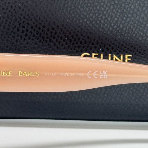 NEW CL40253I 72F CELINE SUNGLASSES PINK GRAY WOMEN EYEWEAR CELINE - Picture 9 of 11